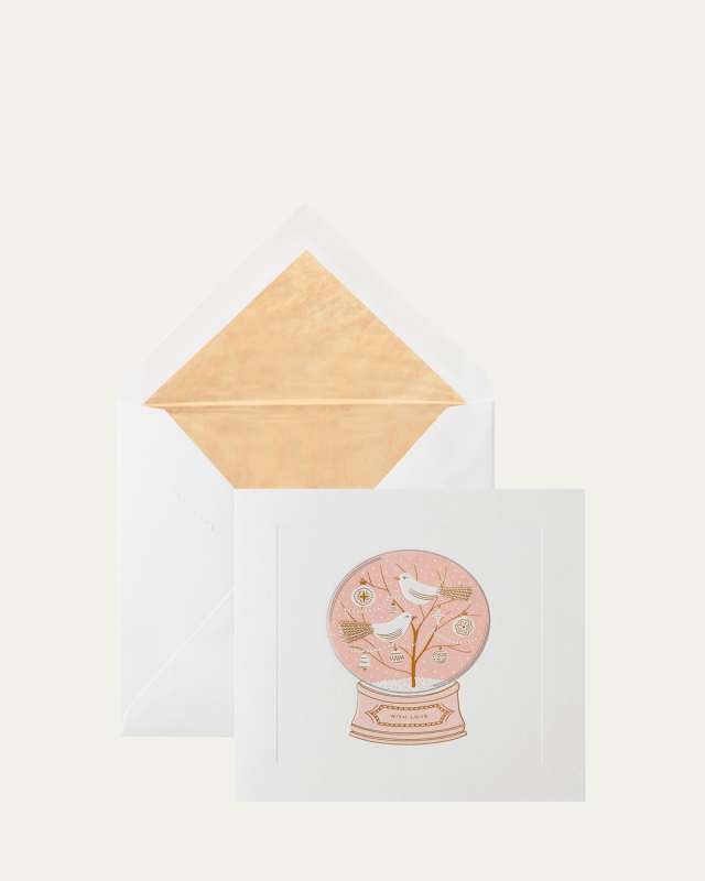 Snowglobe Cards, Set of 10